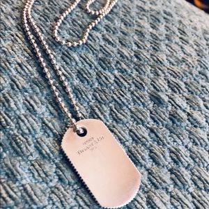 Tiffany & Co. Coin Edge Pendent.